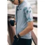 JSS017A - Áo Đạp Xe Nam UKE Pale Blue Grey