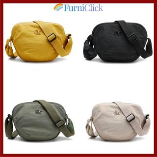 FURNICLICK Túi đeo chéo, đeo vai nhiều ngăn nhẹ, dây đeo dài bền cao cấp