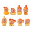 HT3 TWINKLE TWINKLE Dòng Đậu Dễ Thương Đổ Nhựa Nhân Vật Hành Động Để Bàn Trang Trí TH3