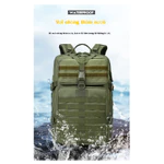 🏕️ Ba Lô Chiến Thuật 50L Vải Oxford | Kháng Mài Chống Thấm, Nhiều Ngăn Chia Lưu, Dùng 3 Dạng (Đôi Vai/Đơn Vai/Chịu Tay), Dành Cho Leo Núi, Cắm Trại & Câu Cá — ảnh 5