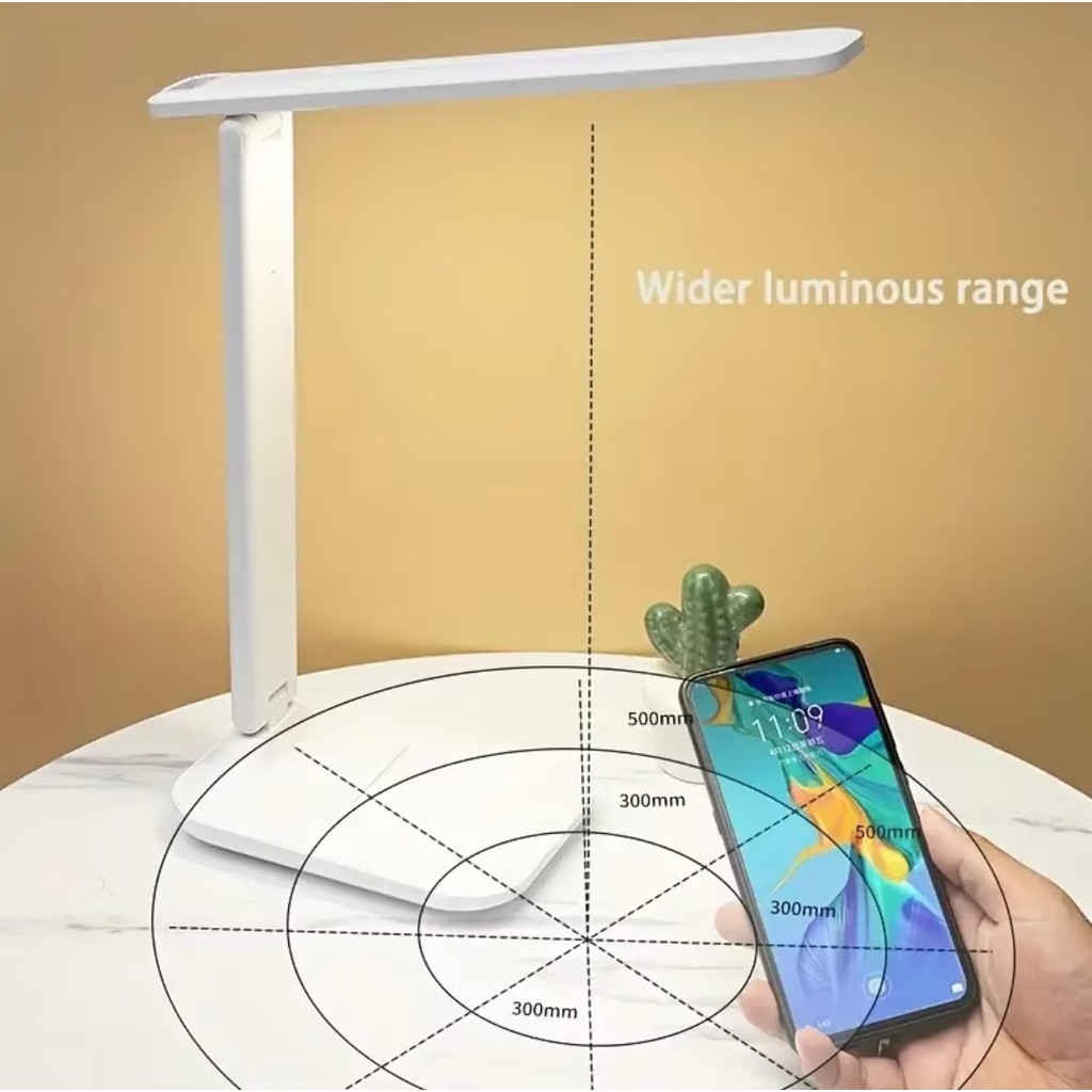 Đèn học LED chống cận: sạc được, 3 màu, chặn ánh xanh, không nhấp nháy – lý tưởng học/làm việc