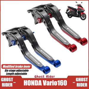 Dành Cho Xe HONDA Vario160 Có Thể Điều Chỉnh Phanh Đòn Bẩy Ly Hợp CNC Nhôm Phụ Kiện Xe Máy