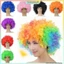 Tóc giả Curl Afro Disco dành cho Nam và Nữ, kèm Băng đô và Váy Lạ Mắt