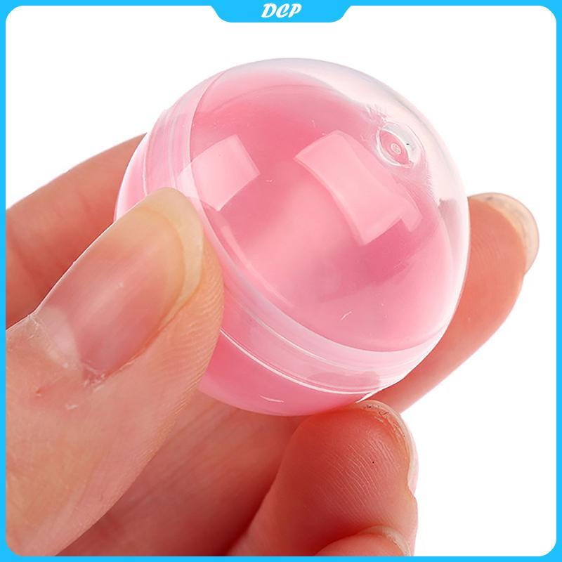 [DCP] 50 quả bóng bất ngờ đồ chơi viên nang nhựa trong suốt 32mm, hộp nhỏ cho gashapon [VN]