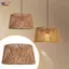 Dây giấy Dệt Đèn Handmade Sáng Tạo Cho Nhà Bếp Hành Lang Phòng Khách