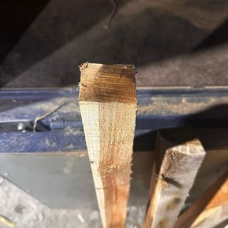 Thanh gỗ tràm tự nhiên. Cao 1M dày 5,5 vuông (1Mx5,5cmx5,5cm) hàng F1. Thanh gỗ dùng làm bàn, ghế, giường.