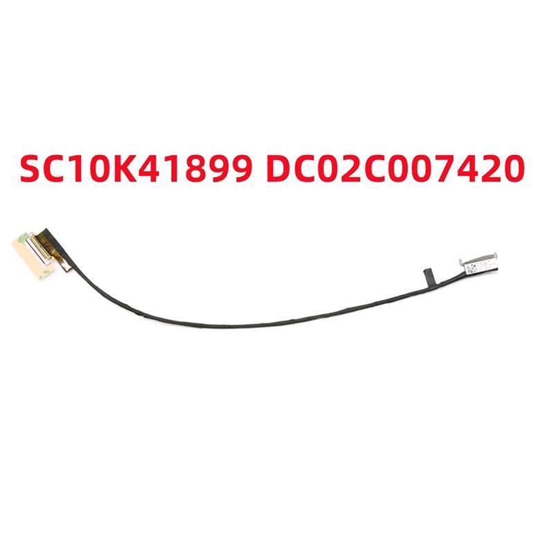 Newsmallbrains Laptop LCD Cáp Màn Hình 30 Pin Màn Hình Hiển Thị LVD Flex Cho X240 X250 X260 SC10K41899 DC02C007420 01AW438 NSB