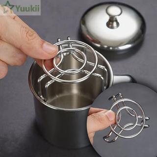 Giá hấp YUUKII, Giá hấp Mini chiều cao và chiều cao đa chức năng, Nồi hấp bằng thép không gỉ bền bỉ Nấu ăn 2 kích thước Nồi hấp sức khỏe