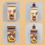 Cốc & Giá Treo Bàn Chải 2in1 Cho Gia Đình - Hình Capybara Dễ Thương, Không Cần Khoan, Tiện Cho Cả Cha Mẹ & Con Cái
