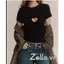 Áo thun nữ mùa hè tay ngắn cổ tròn cắt trái tim Slim Fit Crop Tops