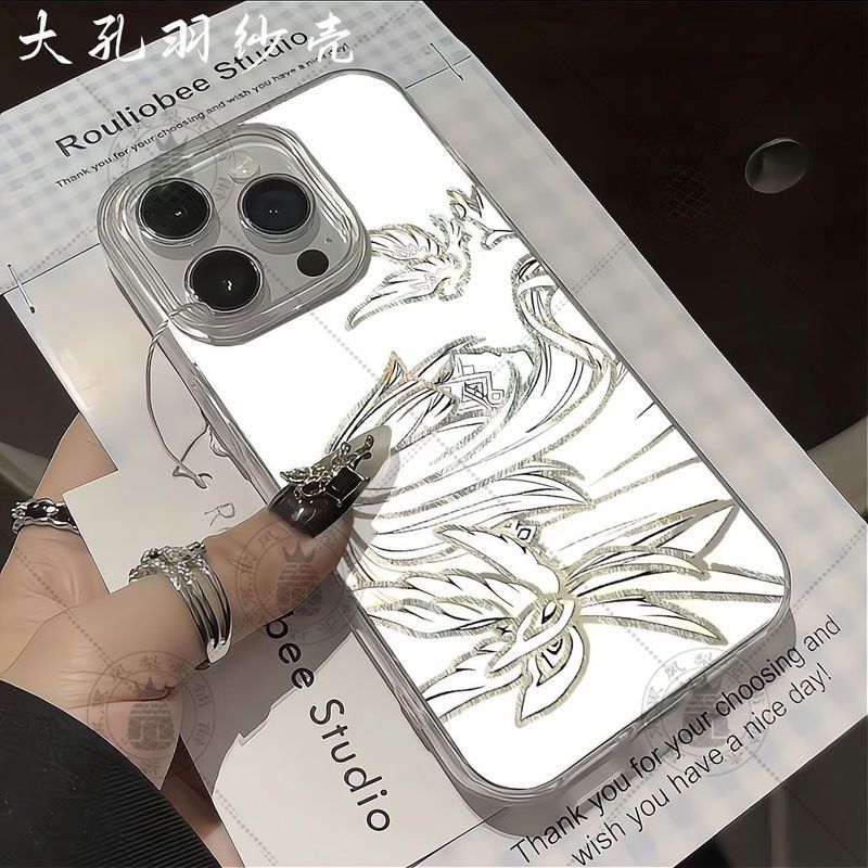 Ốp điện thoại Gạc lông vũ Genshin Impact / Columbina / Genshin Columbia Q iPhone16 / vdsf