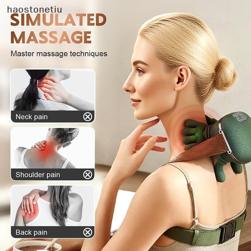 NS Ne Máy Mát Xa Với Bàn Tay Thật Mô Phỏng Không Dây Di Động Ne Và Ba Máy Mát Xa Nhào 4D Thiết Kế Massage Để Giảm Đau Và Thư Giãn Cơ Bắp Quà Tặng Nam Nữ Quà Tặng Giáng Sinh NS