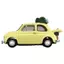 Takara Tomy Tomica Premium Unlimited No.05 Lupin III: Castle of Cagliostro Fiat 500 Die-Cast Mini Car Toy – Ages 6+