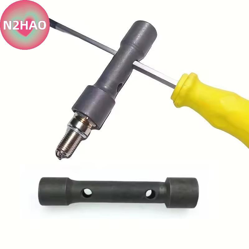N2HAO 16-18mm Thép Bugi Soet Cờ Lê Hai Đầu Soet Ba Hàm Cờ Lê Bảo Trì Và Tháo Lắp Xe Công Cụ n