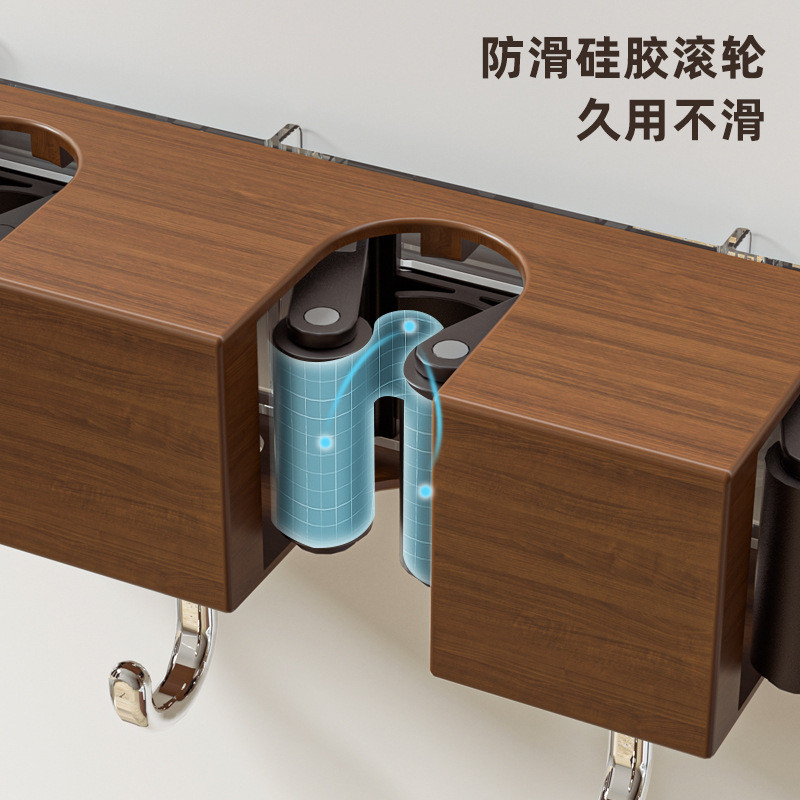 Cốc Hút Hạt Gỗ Cây Lau Nhà Kẹp Móc Treo Cây Lau Nhà Treo Tường Không Đục Lỗ Giá Để Đồ Nhà Vệ Sinh Nhựa Giá Để Đồ 26.1.26 AT6P