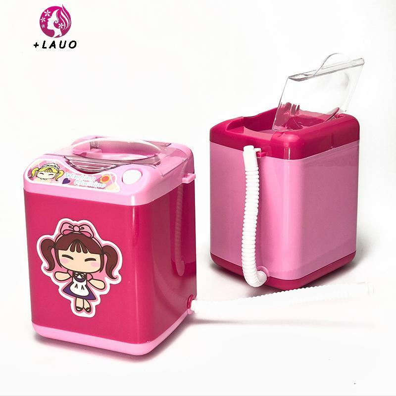 Springevenstar Mini Powder Puff Child Sponge Điện Giặt Nhựa Dụng Cụ Trang Điểm Máy Vệ Sinh Sữa Rửa Mặt Khô Và Ướt Kép Sử Dụng Bột Springevenstar
