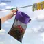 NS Clothingpin Túi Bảo Quản Lưới Treo Kẹp Quần Áo Túi Bảo Quản Dây Rút Ngoài Trời Kẹp Quần Áo Túi Tổ Chức Đồ Gia Đình NS