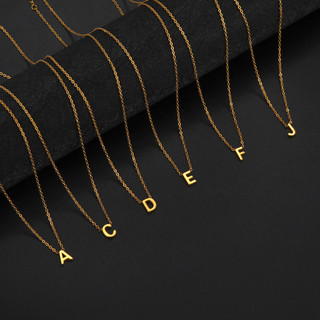 Trang sức choker bảng chữ cái Skyrim A-Z bằng thép không gỉ - Quà tặng sinh nhật độc đáo