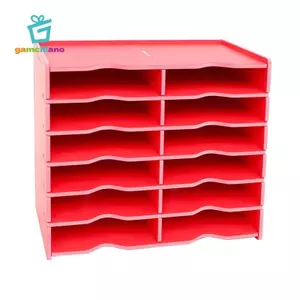 PVC Kim Cương Giả Tranh Tấm Khay Sắp Xếp Lưu Trữ Giá Đỡ Nhiều Khe Cắm Để Thủ Công Essentials