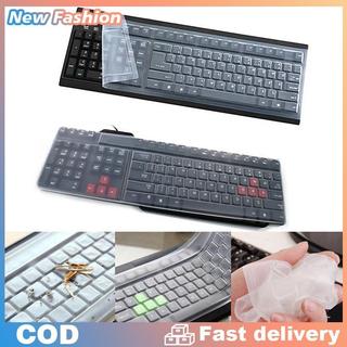 New 1PC phổ Silicone desktoputer Bàn phím bìa da bảo vệ phim Bìa