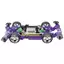 TAMIYA Mini 4WD Special Project Product Exflowery Polycarbonate Body Special (Purple) MS Chassis 95571
