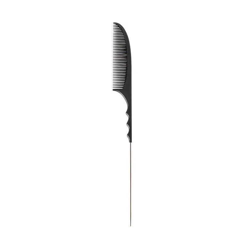 【48h】Lược cá mập đa năng cán inox, vừa dùng chải tóc thường ngày vừa hỗ trợ tạo phồng chân tóc khi sấy, tiện lợi.