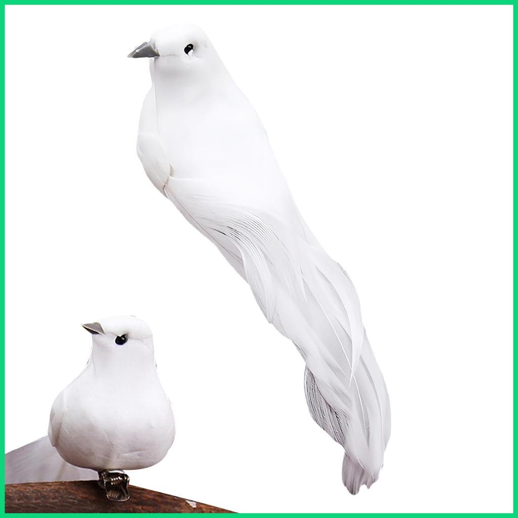 Chim Giả Giáng Sinh Trang Trí Đám Cưới Để Bàn Trang Trí Thủ Công Cho Giáng Sinh Hòa Bình Ủng Hộ Sự Kiện Người Tổ Chức jiwvn