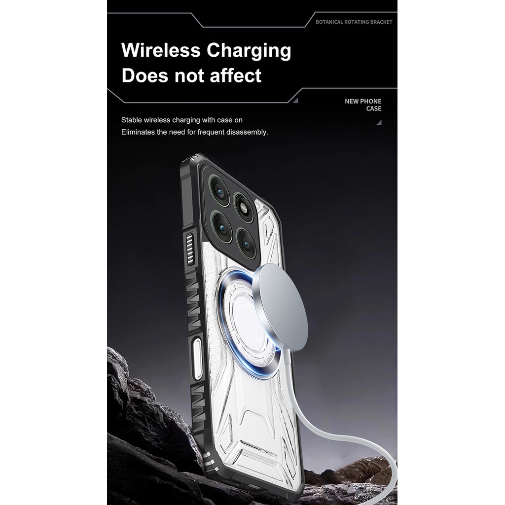 Dành Cho Motorola Edge 60 Pro 60s 50 Fusion Ốp Lưng Trong Suốt Sang Trọng Chống Sốc Ốp Lưng Bảo Vệ Camera