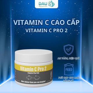Vitamin C Pro 2 (50g) - Bổ sung vitamin C chất lượng cao, tăng cường sức đề kháng, giúp ổn định môi trường nước cho cá