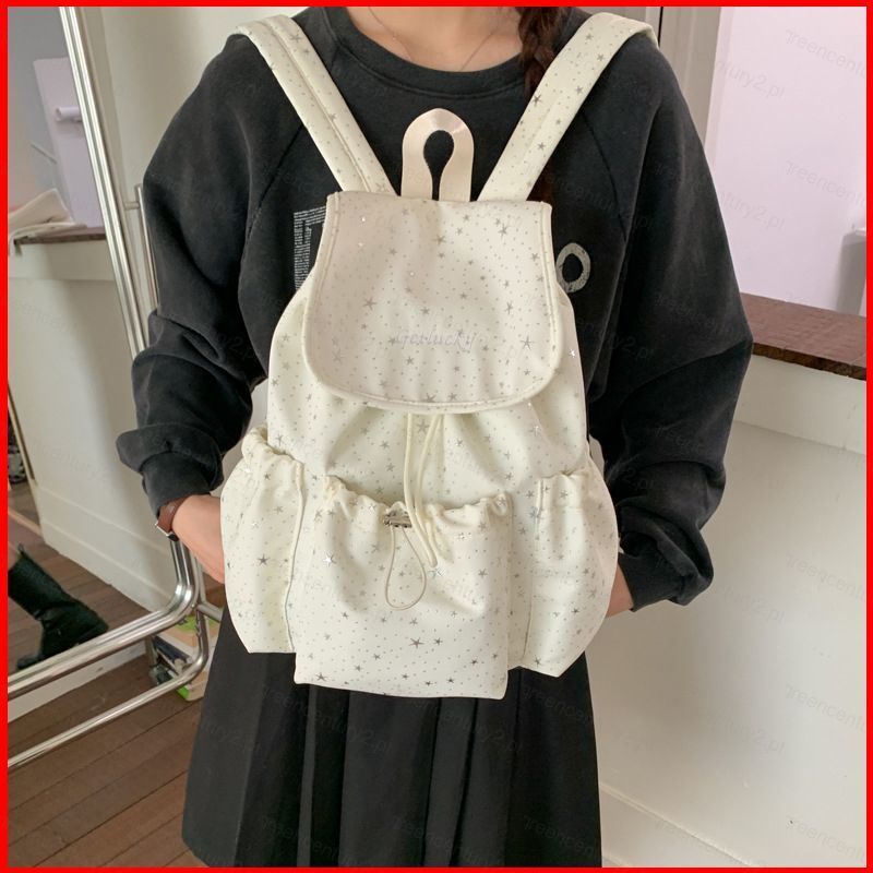 GC2 2026 Phong Cách Hàn Quốc Chấm Bi Nữ Như Ba Lô Thời Trang Đa Năng Dung Tích Lớn Học Sinh Schoolbag CG2