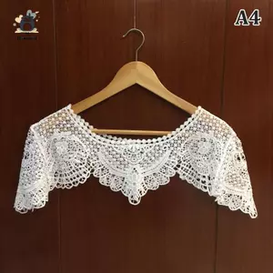 Khăn choàng cape shrug ren dệt kim - Phù hợp dạ hội và cô dâu