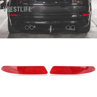 VBESTLIFE Đèn phản quang cản sau xe màu đỏ KIMISS 63217158949 63217158950 Phù hợp cho E70 X5 2007-2013 (Phía sau người lái)