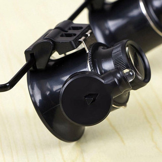 Đèn LED Kính lúp mắt Trang sức Kính lúp sửa chữa đồng hồ Loupe Thích hợp để đọc sách