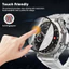 10 Miếng Dán Bảo Vệ Màn Hình Thể Thao Ngoài Trời Cho Amazfit T-Rex 3 Pro | Phim tổng hợp PMMA có màn hình trong suốt pha lê, khung bảo vệ cạnh, chống nước