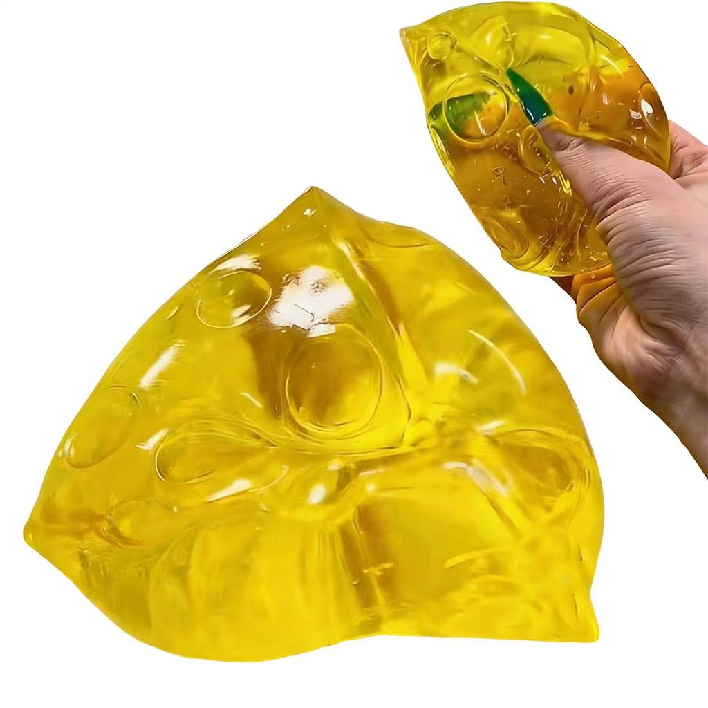 Squishy Mật Ong Phô Mai Vuông Fidgets Đồ Chơi Siêu Mềm Mochi Phô Mai Bóp Đồ Chơi Chống Căng Thẳng Cảm Giác Đồ Chơi saixit2vn