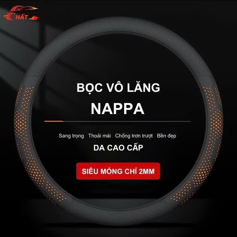 [TOP BÁN CHẠY] Bọc vô lăng da Nappa dành cho các dòng xe con và xe tải thiết kế mỏng ôm form