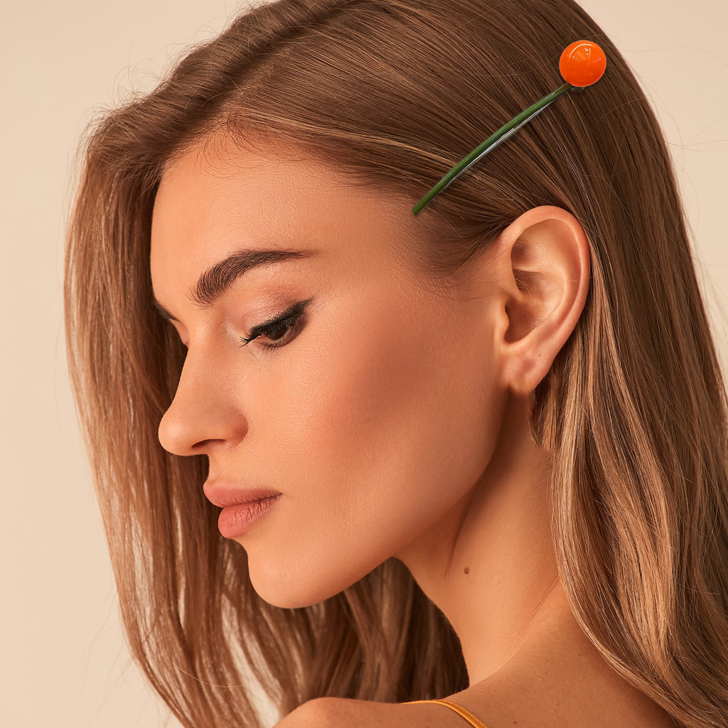 Kẹp tóc barrette hình hoạt họa, chống trơn trượt và đa năng cho tóc dày xoăn, tạo kiểu dễ dàng