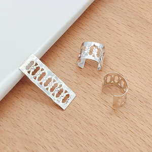 Vòng nối dài tóc bện bẩn Khóa vòng trang trí bằng sắt