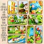 Đồ chơi nam châm vượt chướng ngại vật “Khu vui chơi động vật” – Đồ chơi giáo dục trí tuệ cho trẻ em, quà tặng sinh nhật