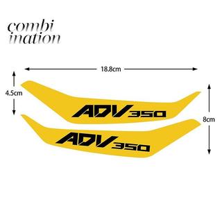(TFT) Sửa đổi Stier phản quang, Tay cầm Cảnh báo chống gió Wtier cho xe máy ADV350 Phụ kiện Decal Vinyl chống nước phản quang MỚI