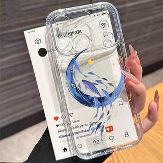 Ốp Lưng Họa Tiết Cá Mập Đại Dương Trong Suốt Cho Realme 15 Pro Note 50 C53 C63 C51 C67 C55 C11 2021 C20 C15 C21Y C25Y C21 9 Pro 5G Note 70 Vỏ Mềm Hoạt Hình TPU