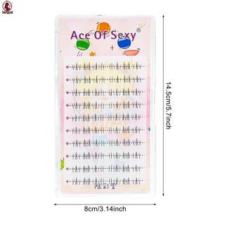 Lông mi Wispy trong suốt - Lông mi đáy DIY để trang điểm du lịch tiệc hàng ngày
