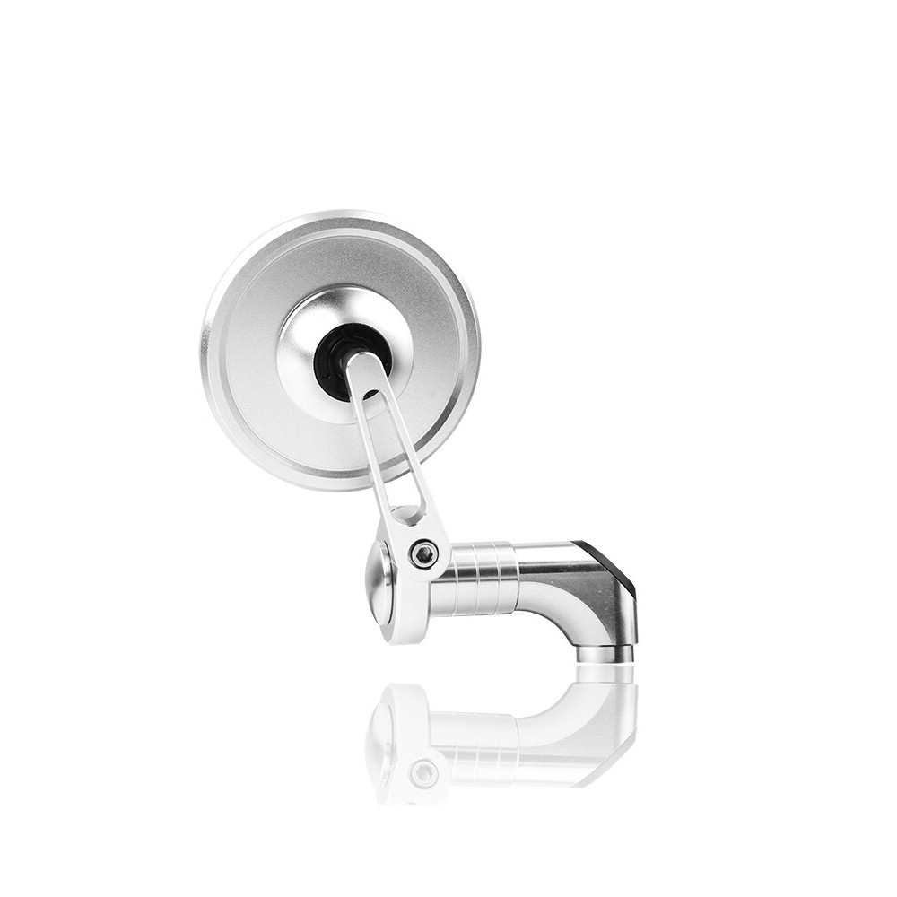 Thích hợp cho Peugeot Gừng Django 150 Phản Quang Sửa Đổi Gương Chiếu Hậu CNC Gương Tròn Tay Cầm Độc Đáo Gương