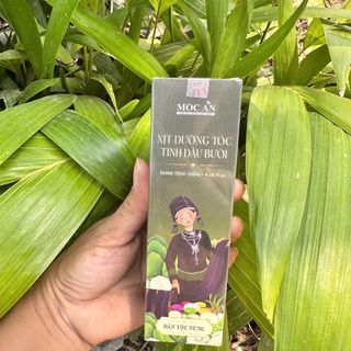 Xịt Dưỡng Tóc MOC AN Tinh Dầu Vỏ Bưởi Da Xanh 120ml - Giúp Tóc Mềm Mượt, Khỏe Đẹp.