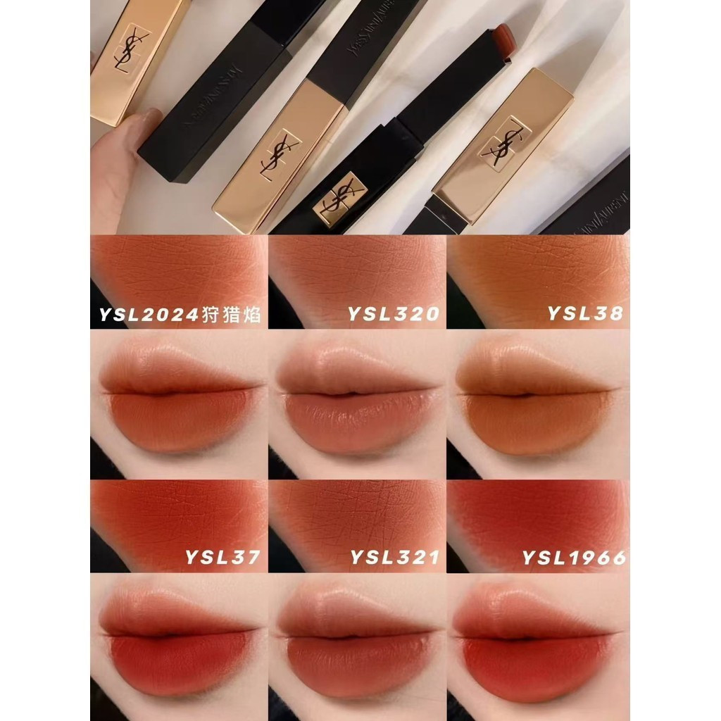 [Chính Hãng] Son 𝕐𝕊𝕃 Rouge Pur Couture The Slim Matte 2025 Full Box/Full Size