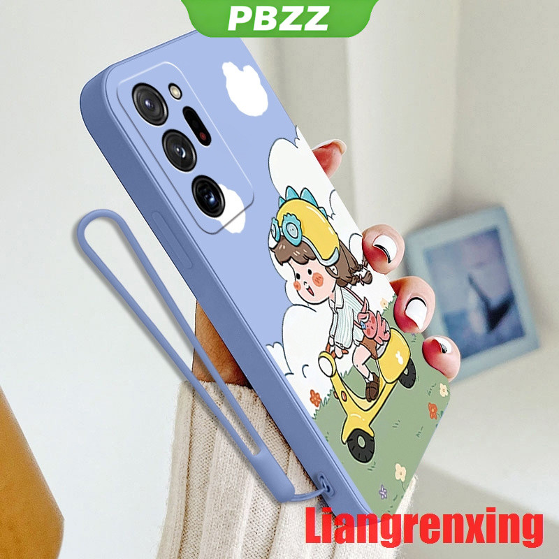ốp lưng  samsung note 20 ultra samsung note20 Ốp Điện Thoại Silicone Mềm Chống Sốc Cho samsung note 20 ultra note 20 / 20 YTMTN01 viền vuông cute