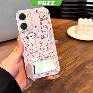 Ốp Lưng Cho oppo A57 2022 4g oppo a77s 5g Vỏ Điện Thoại Vỏ Mềm Bảo Vệ Silicon Chống Sốc Trong Suốt Thiết Kế Mới Thẩm Mỹ CARTOON CAT Có Giá Đỡ TYYMZJ01