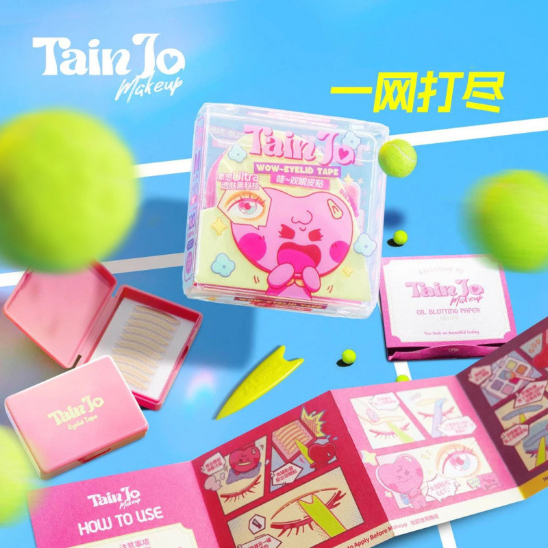 TainJo M Ultra Vô Hình Siêu Dính micro-arc Hai Mí Mắt Với Cảm Giác Tự Nhiên SPOU