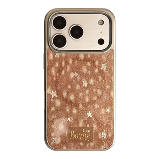 [Sheren] Ốp Điện Thoại Họa Tiết Hươu Thích Hợp Cho i17 16 15 14 13 12 11 pro max Vỏ Bảo Vệ Chống Sốc