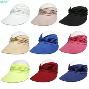 QEARY Mũ chống nắng rỗng, Mũ chống nắng nữ cỡ lớn chống tia cực tím, Vành rộng thời trang co giãn rỗng trên bãi biển Mũ che nắng ngoài trời